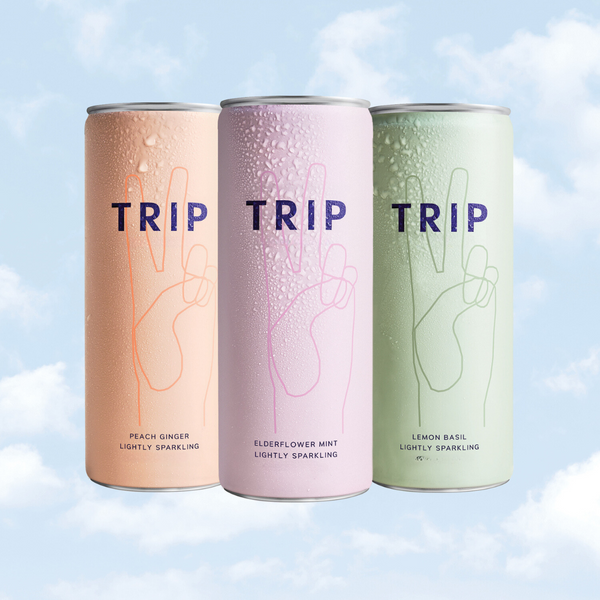 Lemon Basil CBD Drink by TRIP